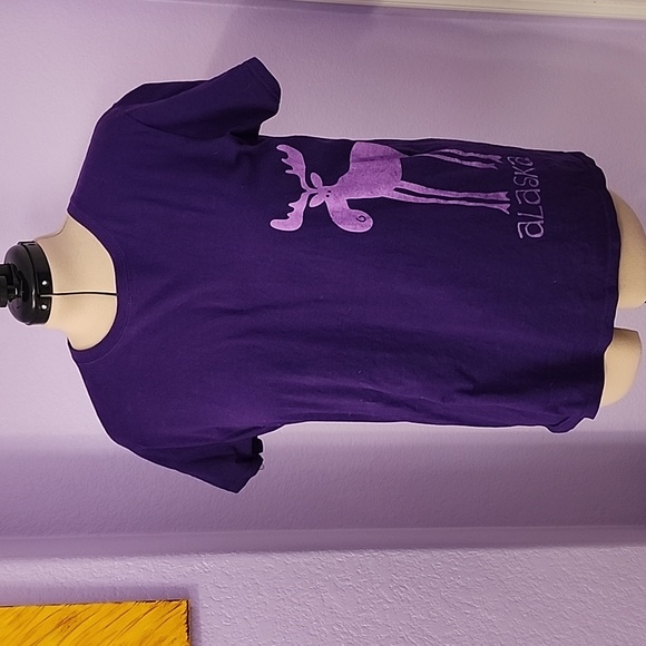 NWOT Alaska Moose T-Shirt with Matching Hat - Picture 2 of 16